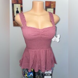 NWT SELF ESTEEM CROP TOP SIZE M